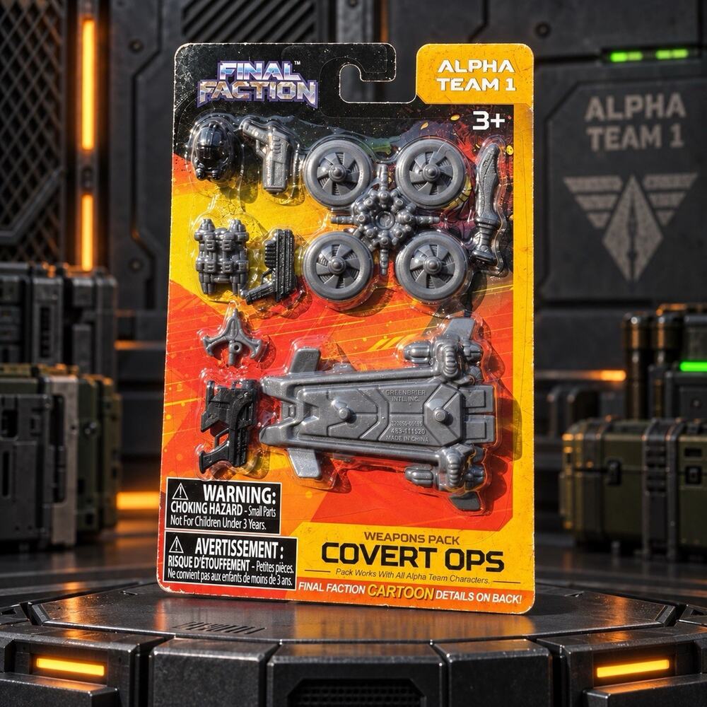 Final Faction Covert Ops Weapons Pack Alpha Team 1 Sealed Accessories 2020